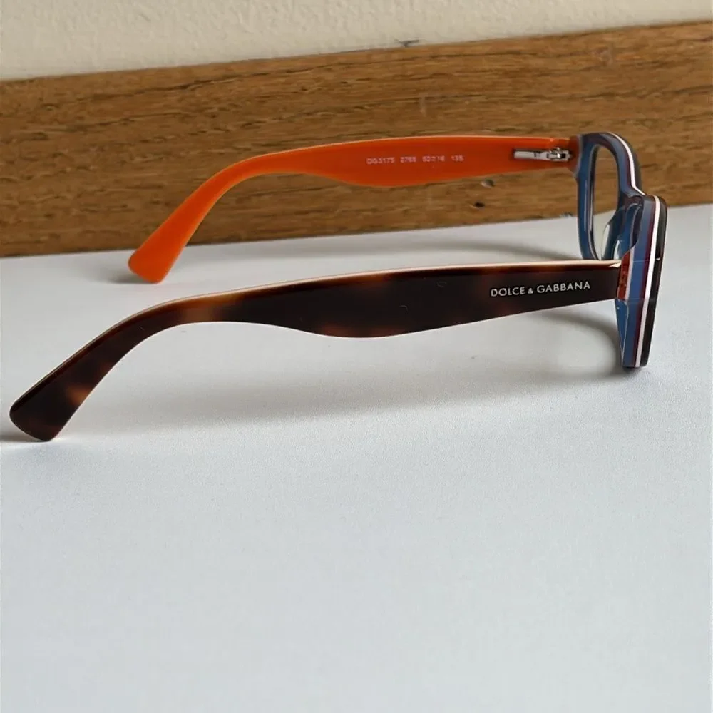 Dolce & Gabbana Woman’s DG3175 Tortoise Eyeglasses Frames Italy 52-16-135